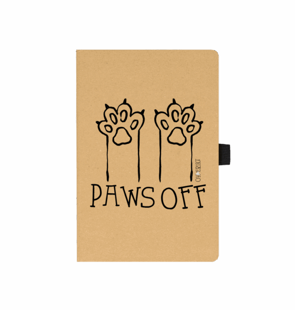 Oh Erik - Paws Off - Cat Paper Notebook