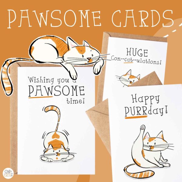 Cat Greeting Cards