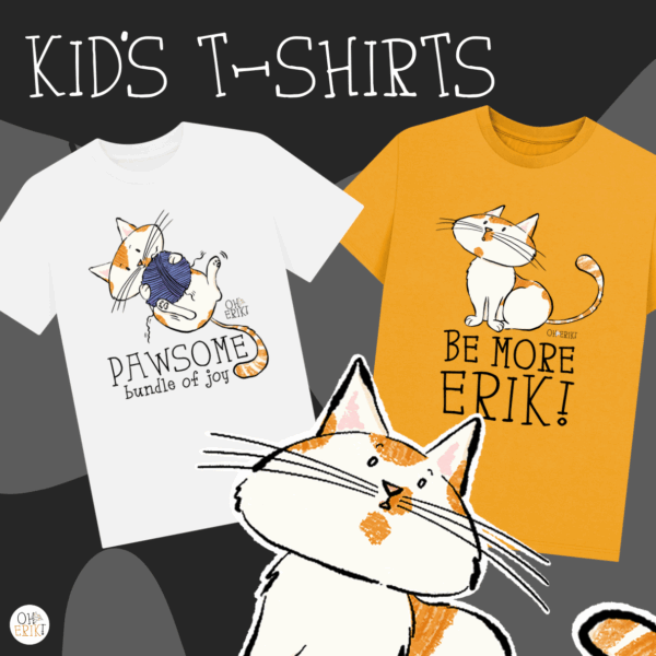 Kids Cat T-shirts