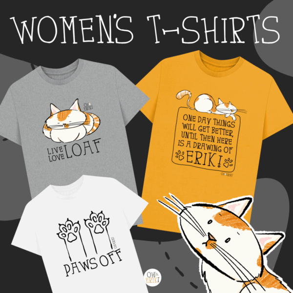 Womens Cat T-shirts