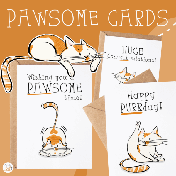 Cat Greeting Cards