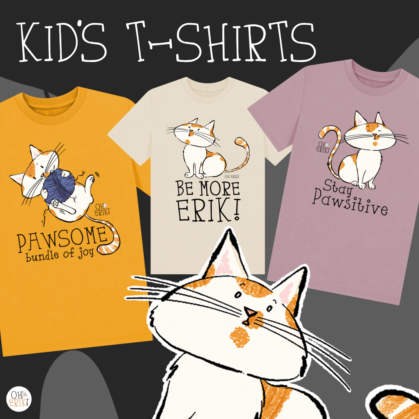 Kids Cat T-shirts