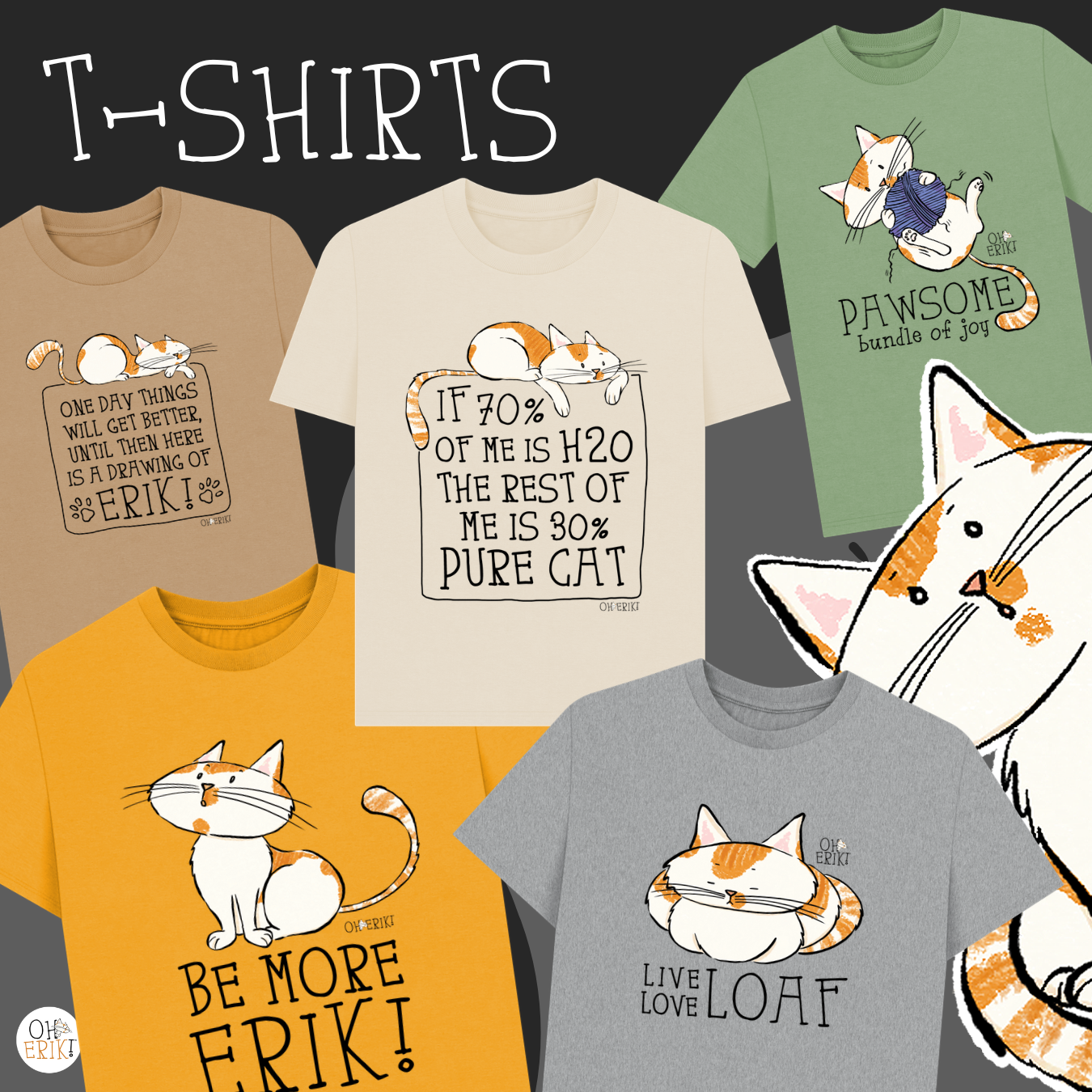 Cat T-shirts