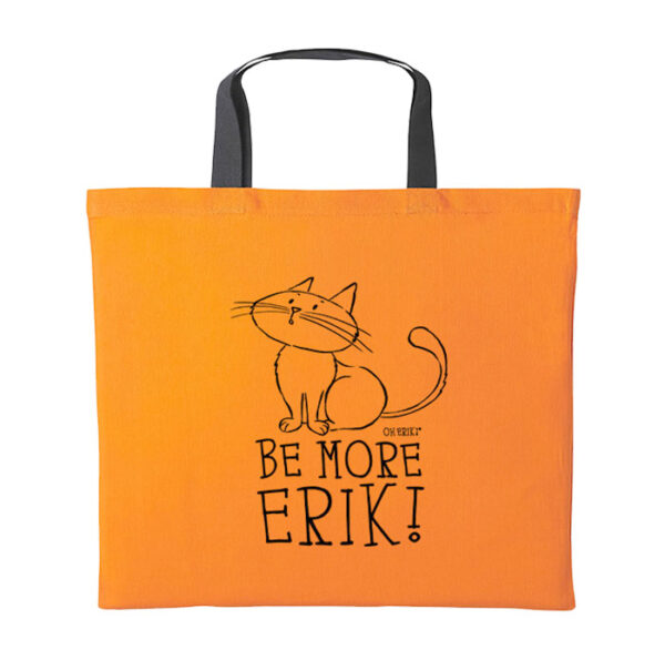 Cat Tote Bag – Be More Erik - Short Handle