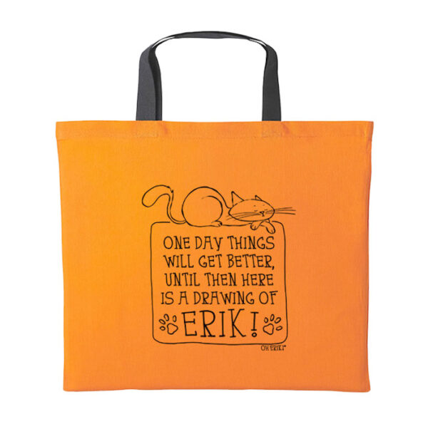 Cat Tote Bag – One Day - Short Handle