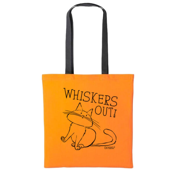Cat Tote Bag – Whiskers Out