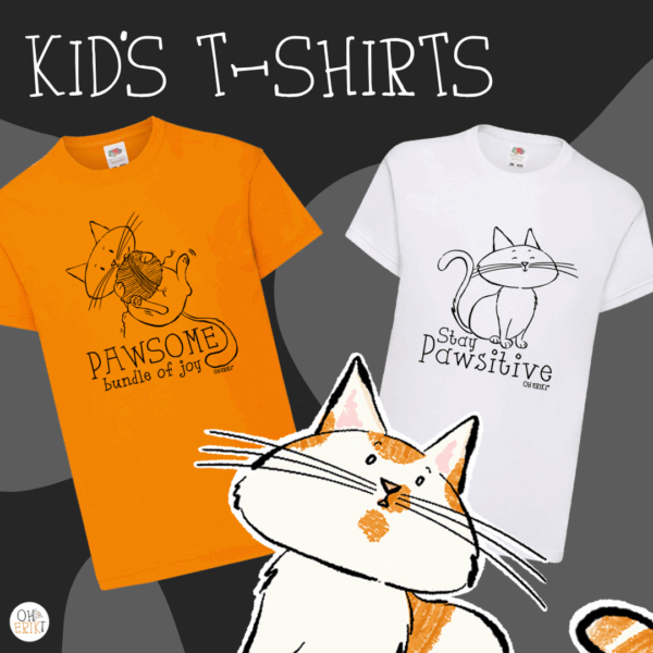 Kids Cat T-shirts
