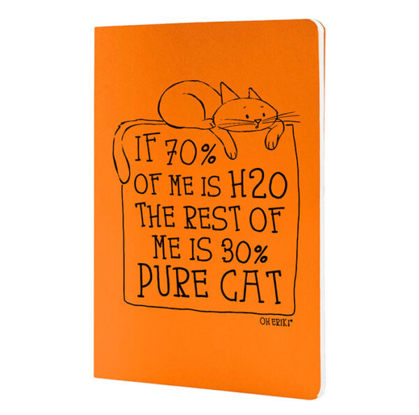 Cat Paper Notebook - H20