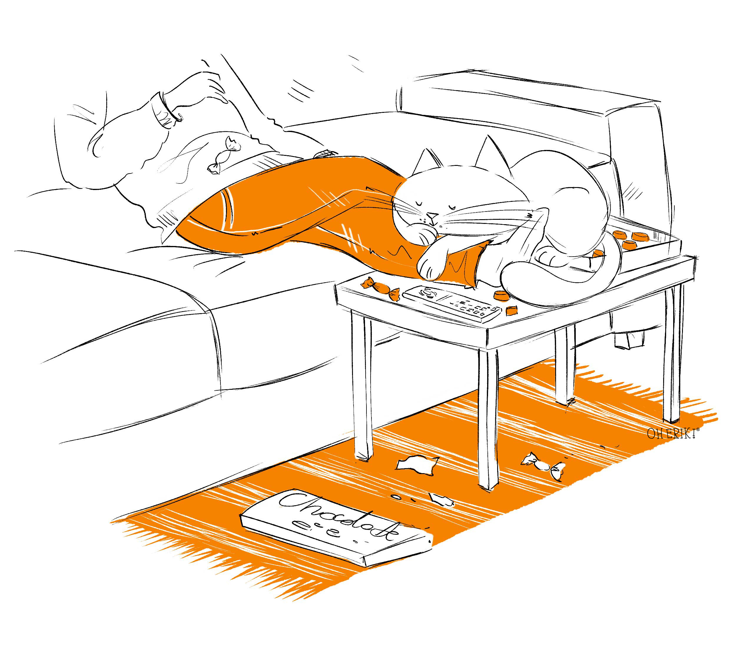 January: The Month of the Overindulged Hooman