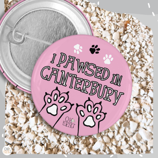 Canterbury cat badge