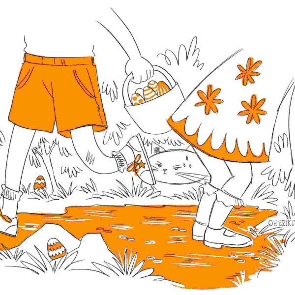 April: The Garden, The Eggs, and The Children