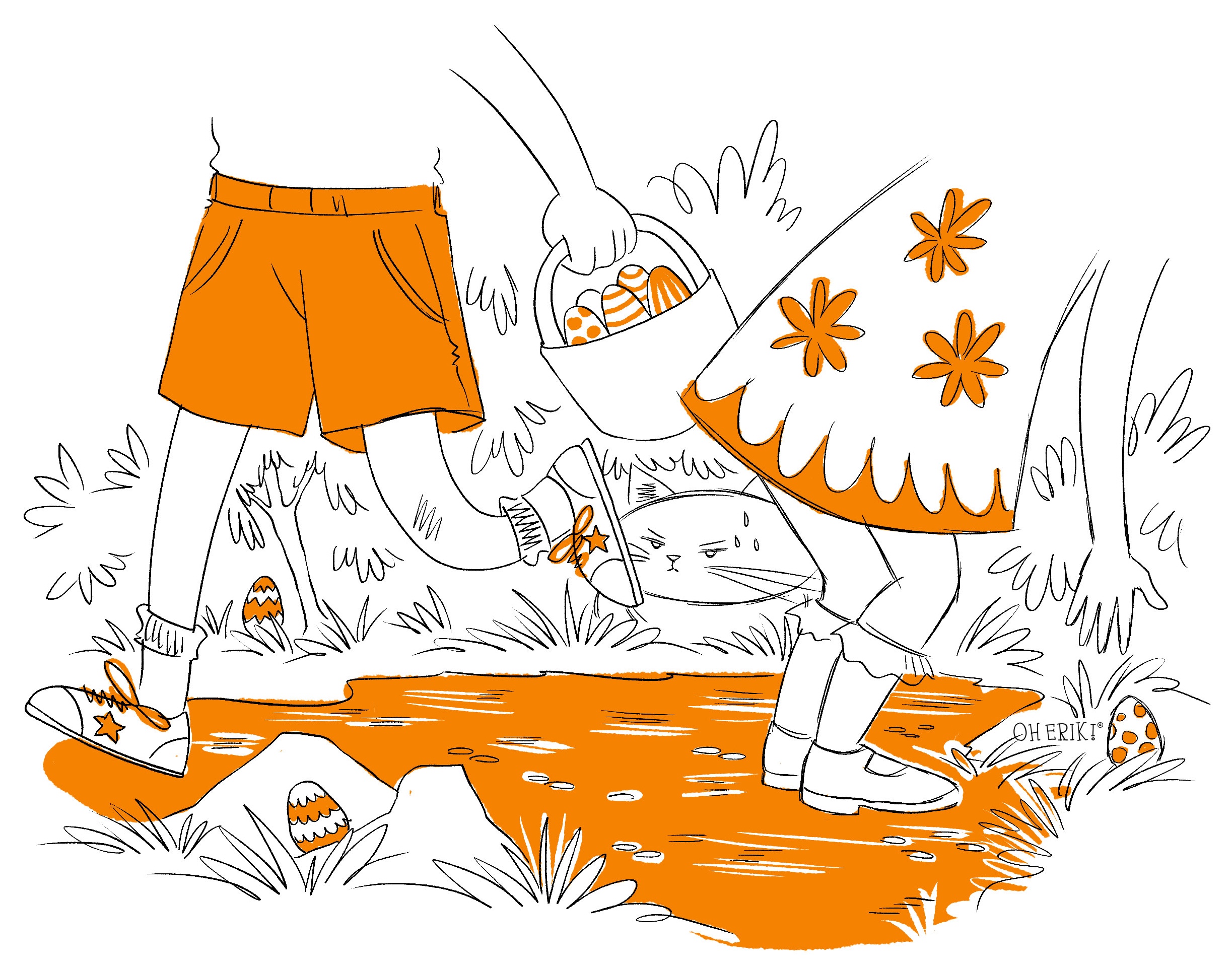 April: The Garden, The Eggs, and The Children