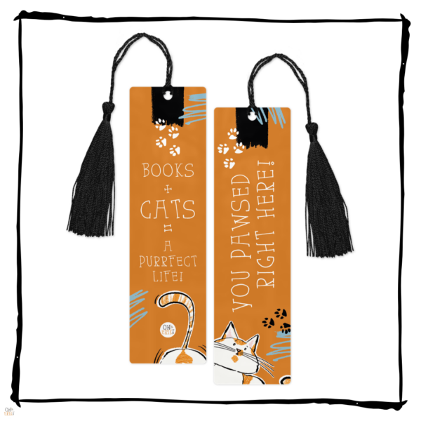 Cat bookmark