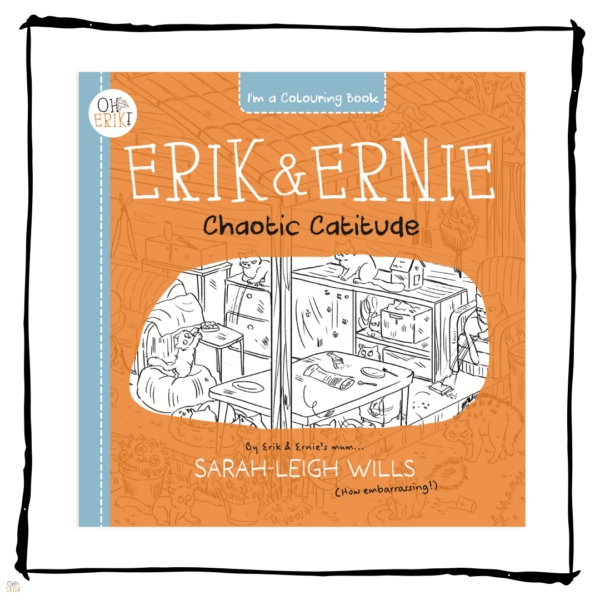 Oh Erik - Chaotic Catitude Colouring