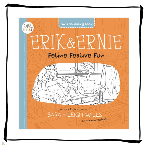 Oh Erik - Feline Festive Fun Colouring