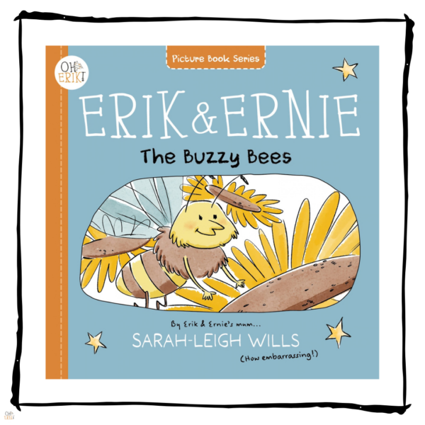 Erik and Ernie The Buzzy Bees paperback storybook