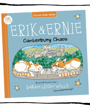 Erik and Ernie Chaos In Canterbury paperback storybook