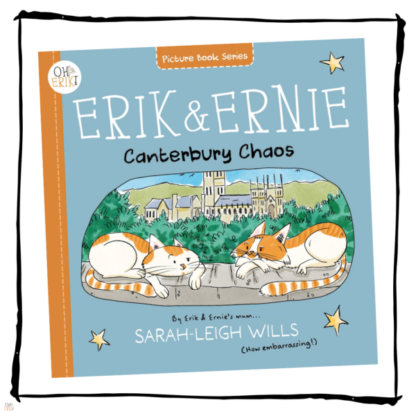 Erik and Ernie Chaos In Canterbury paperback storybook