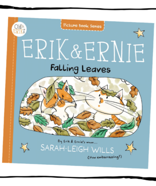 Erik and Ernie Falling Leaves paperback autumn storybook