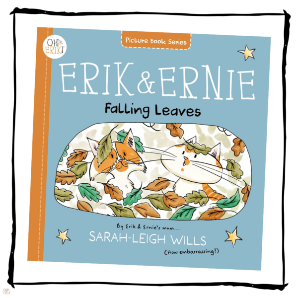 Erik and Ernie Falling Leaves paperback autumn storybook