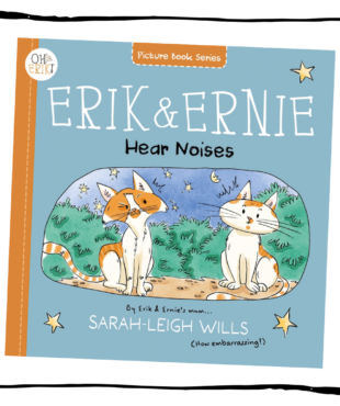 Erik and Ernie Hear Noises paperback bedtime storybook