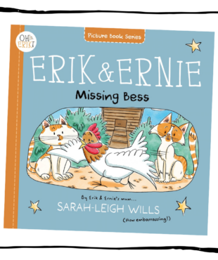 Erik and Ernie Missing Bess paperback storybook