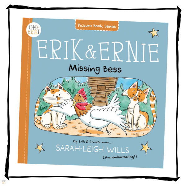 Erik and Ernie Missing Bess paperback storybook